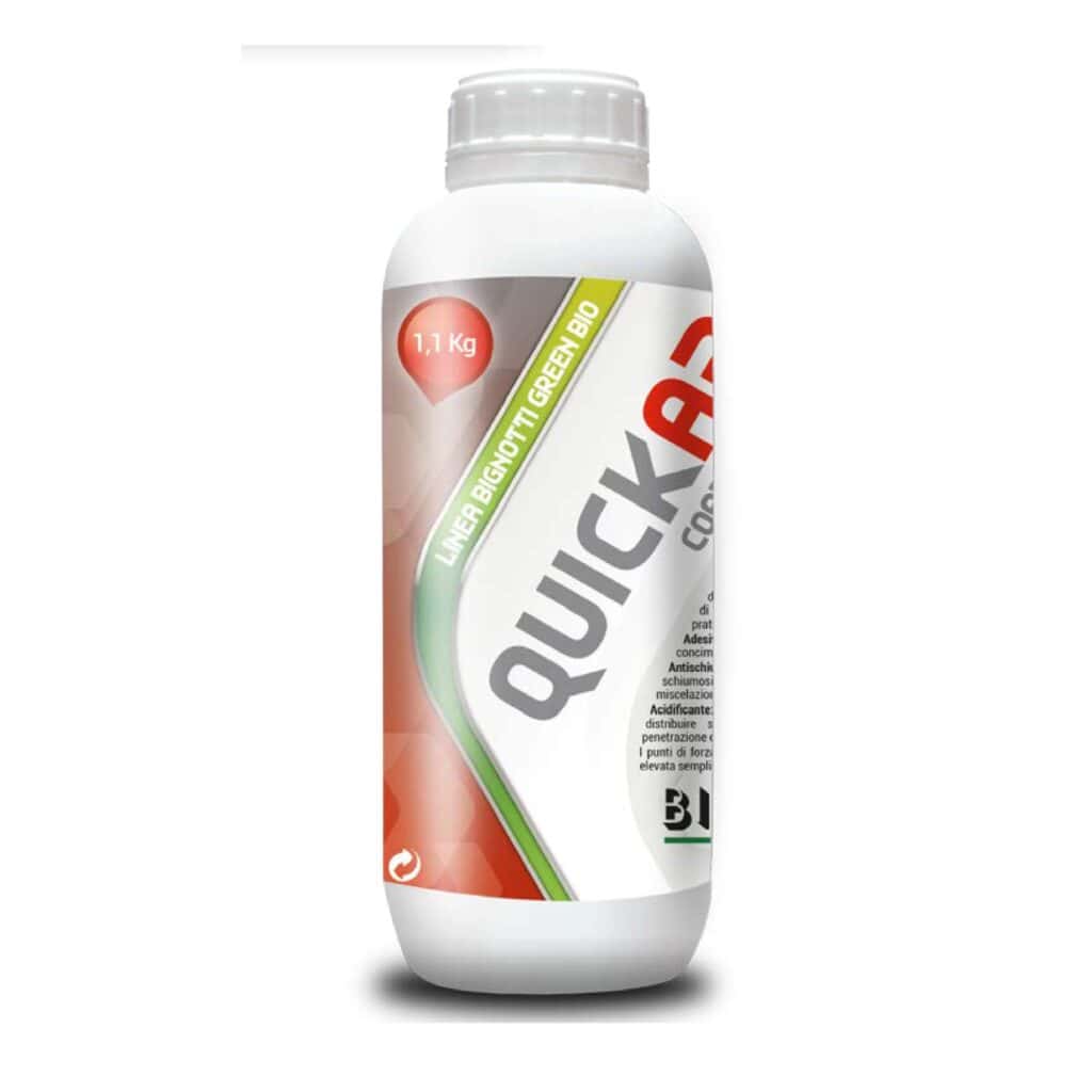 Fertilizzante naturale Quickar Bio per piante e colture.