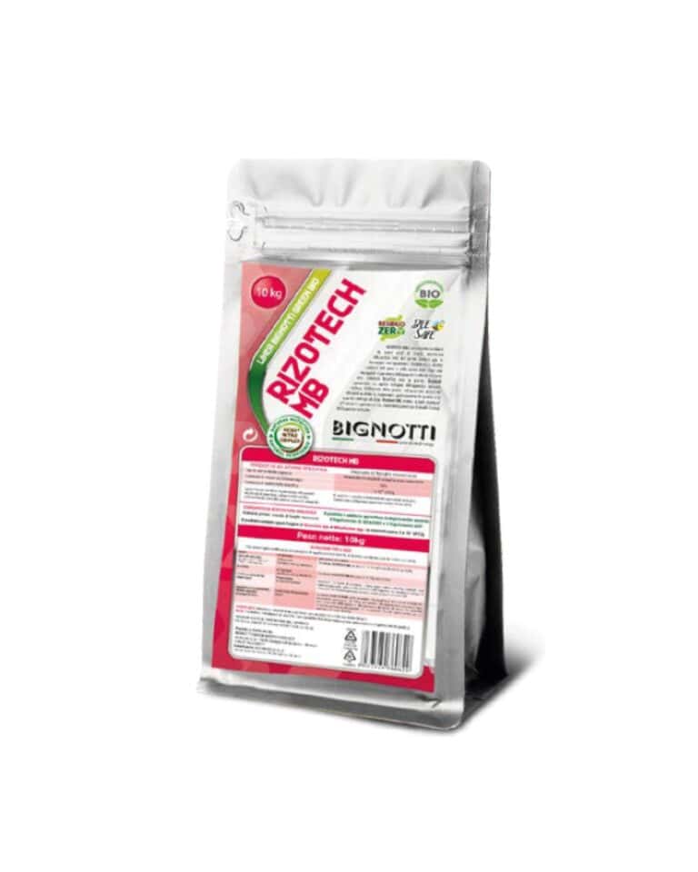 Fertilizzante biologico Rizotech BioTech di Bignotti Greenbiotechnology.