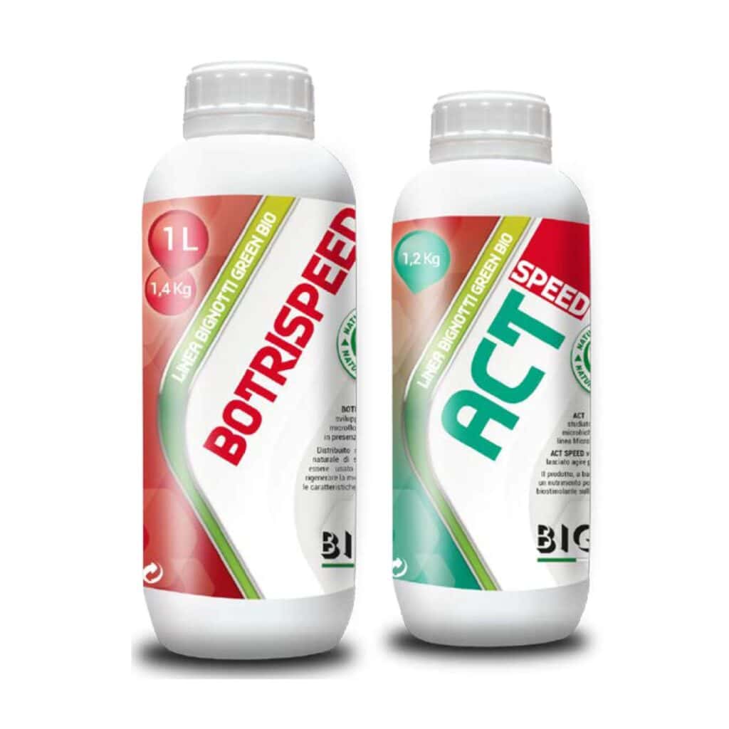 Prodotti fertilizzanti Bignotti Greenbiotechnology per agricoltura.