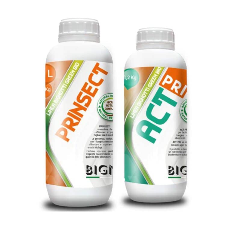Integratori biologici Bignotti Greenbiotech per agricoltura sostenibile.
